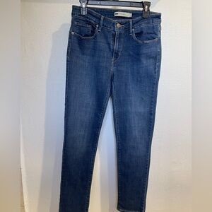 Levi's Women's Dark Blue Skinny Jeans